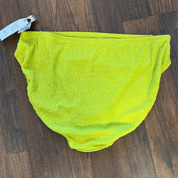 Time and True Crinkle BikiniBottoms with Bead Accent Size 3X - Picture 5 of 8